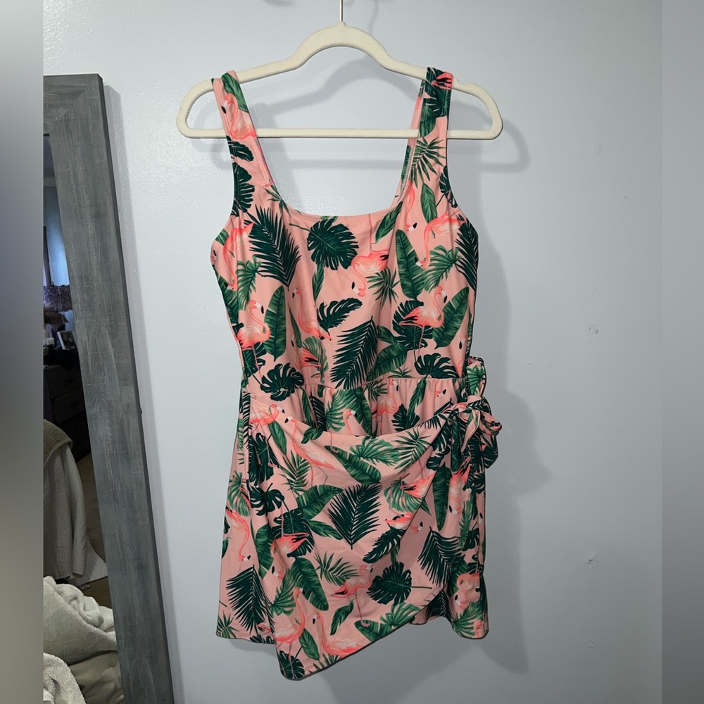 Women’s One Piece Swim Wrap Dress